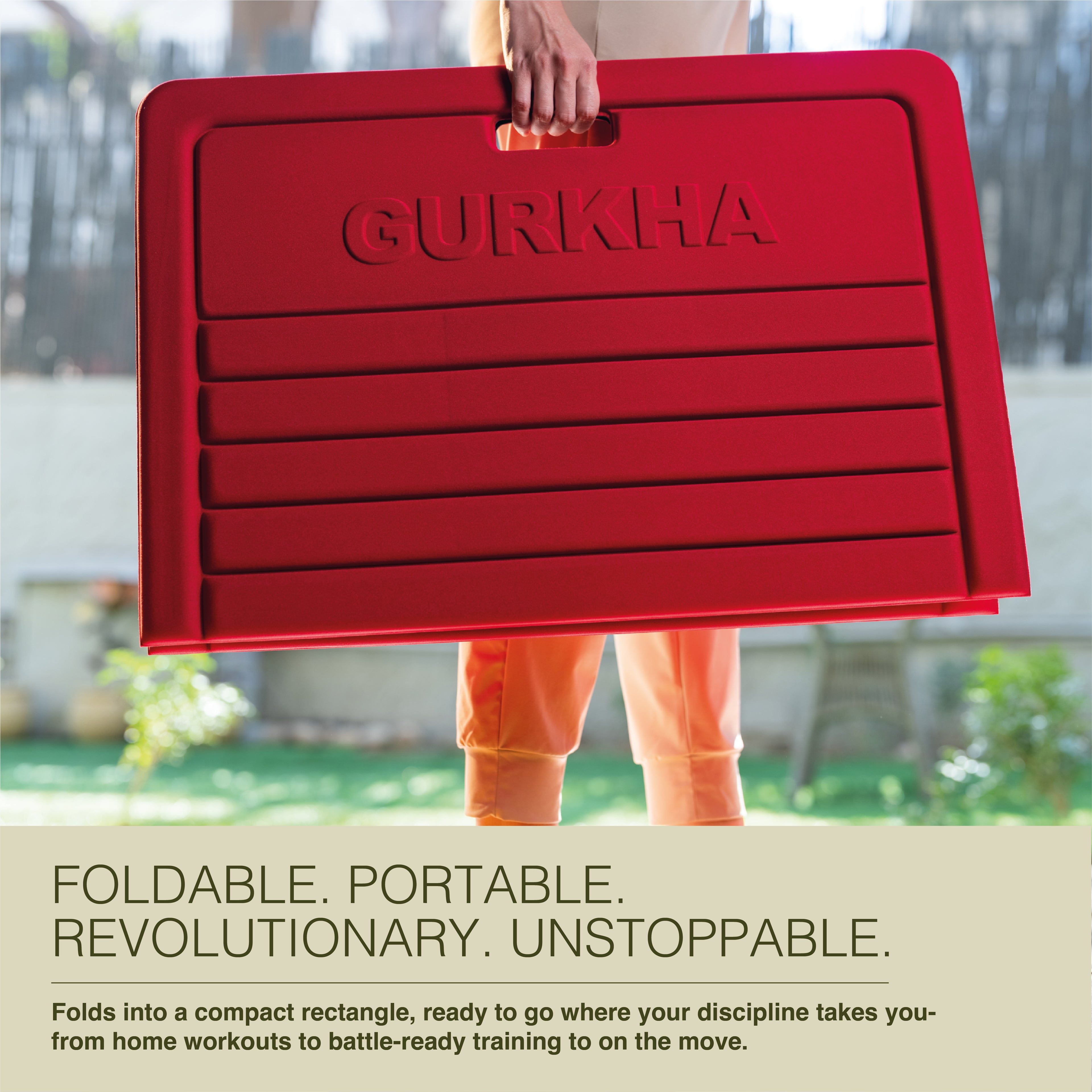 GURKHA Foldable Mats - Stubborn Heart