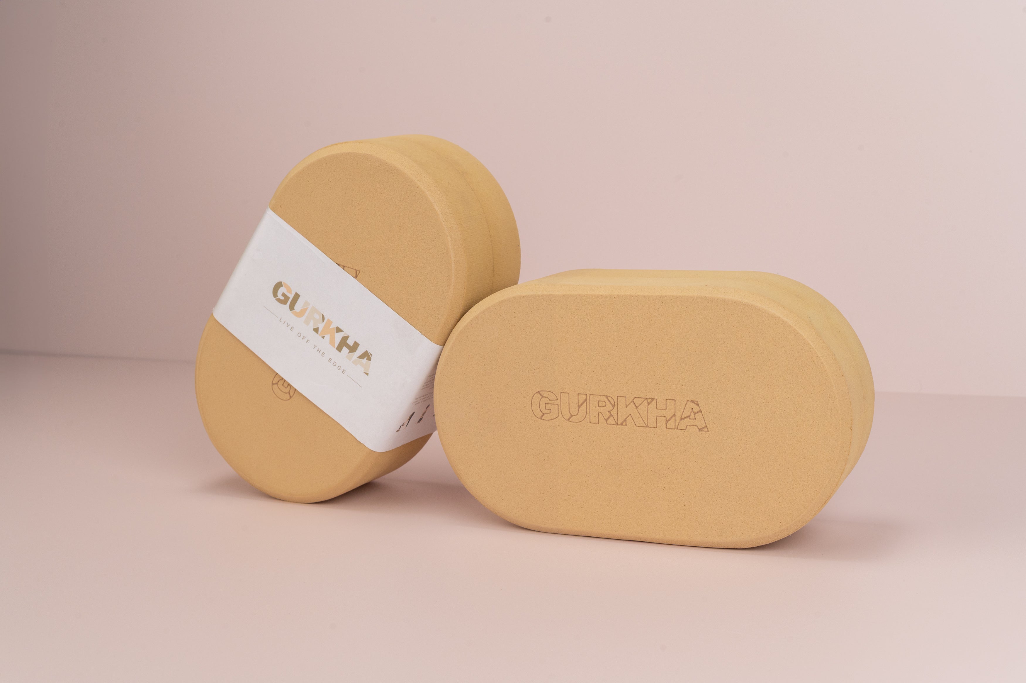 GURKHA Yoga Blocks (Beige)