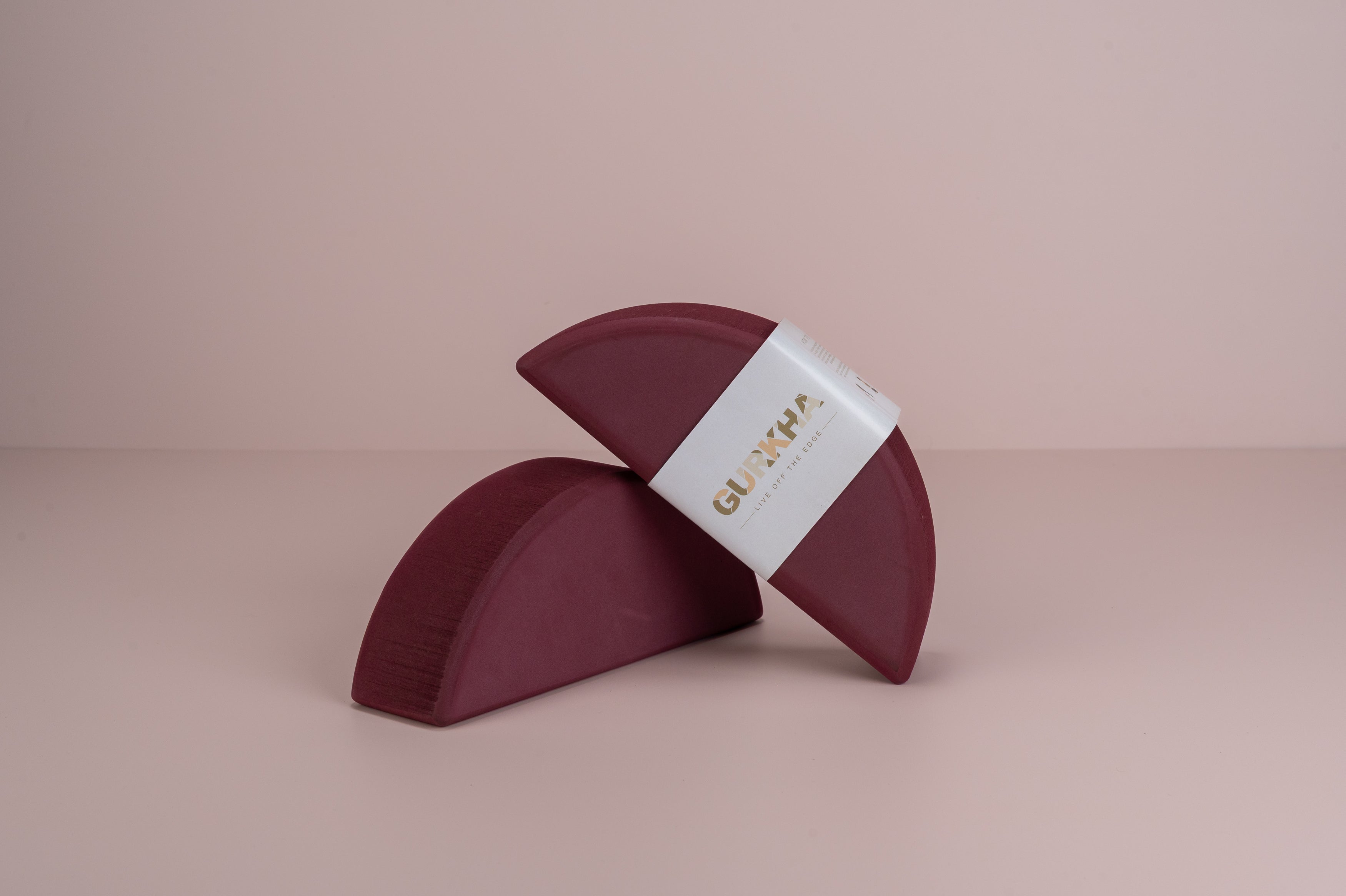 GURKHA Yoga Blocks (Maroon)