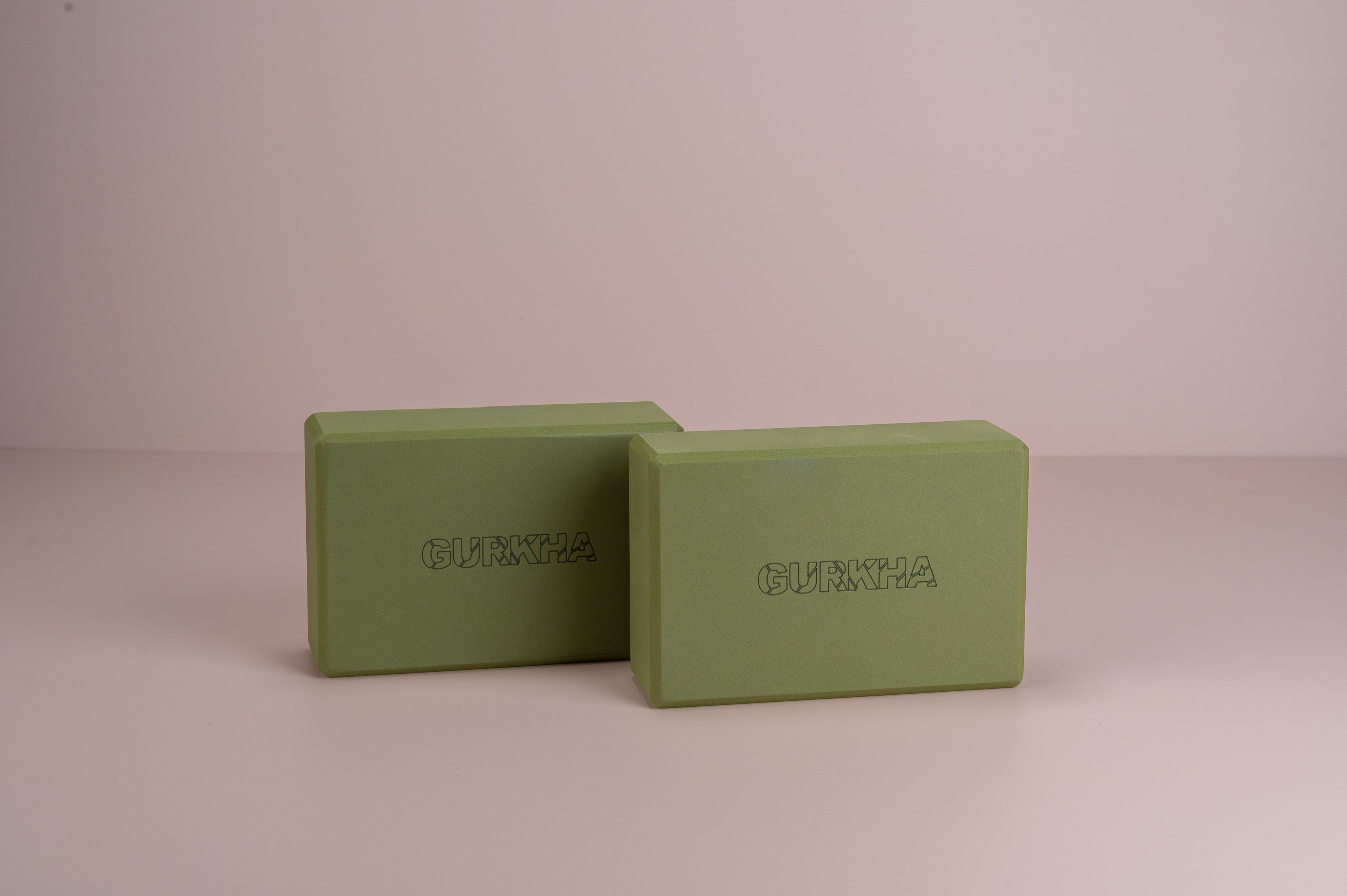 GURKHA Yoga Blocks (Forrest Green)