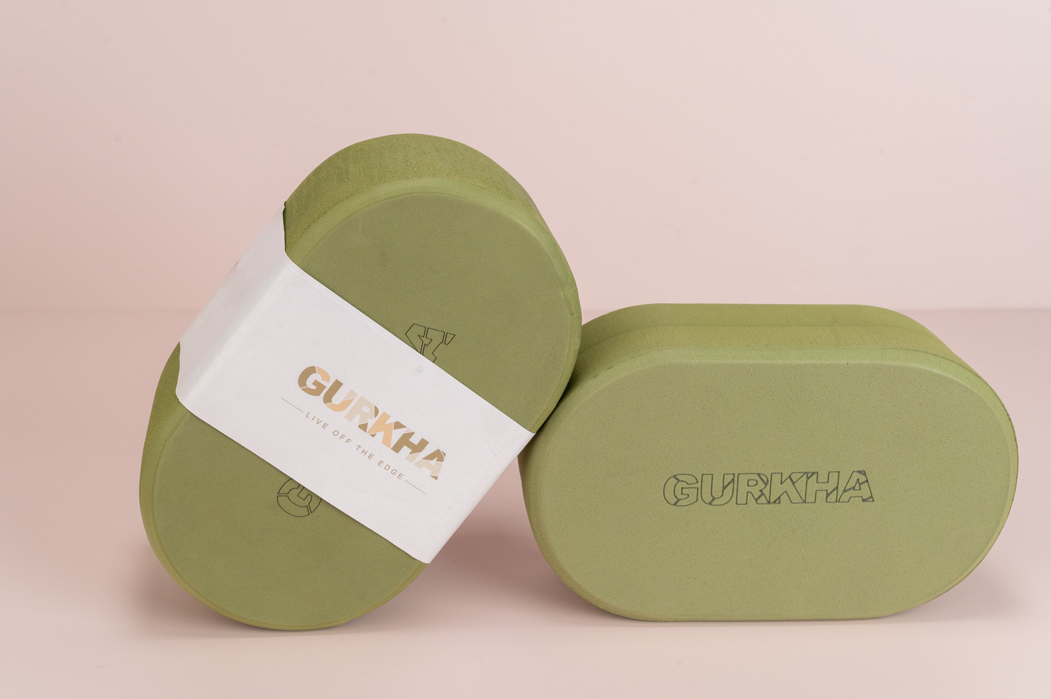 GURKHA Yoga Blocks (Forrest Green)