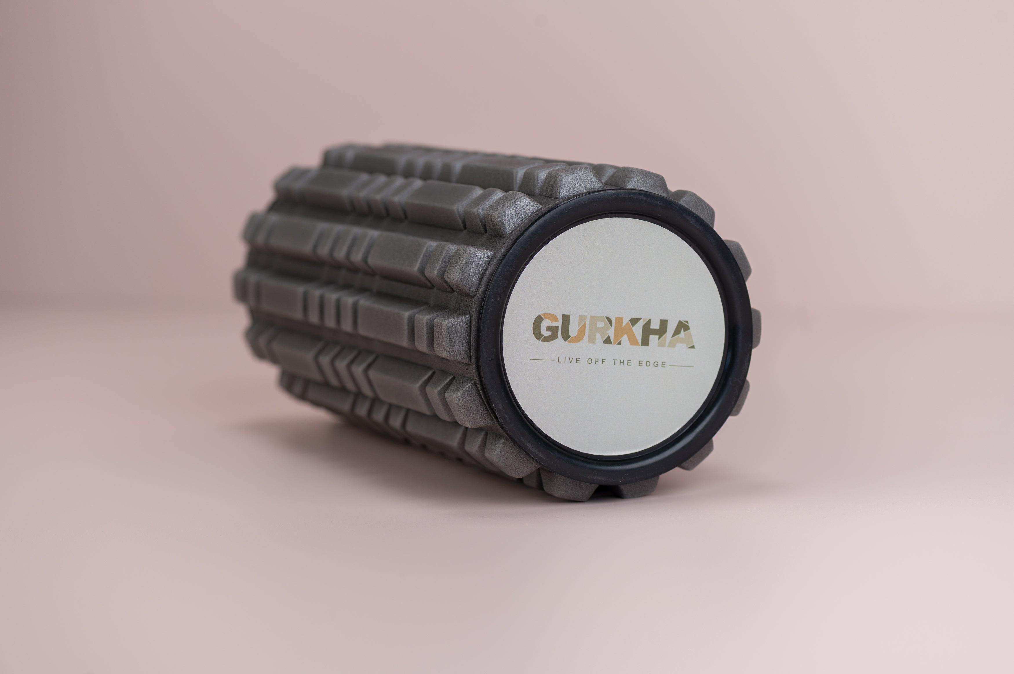 GURKHA Foam Roller for Muscle Recovery (Black)