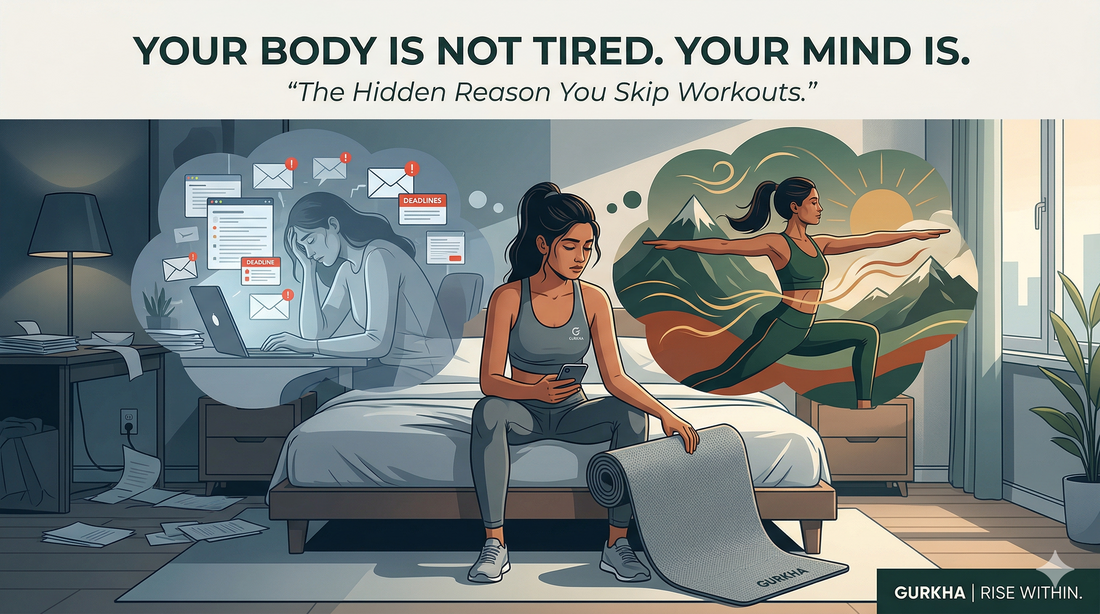 Your Body Is Not Tired. Your Mind Is: The Hidden Reason You Skip Workouts