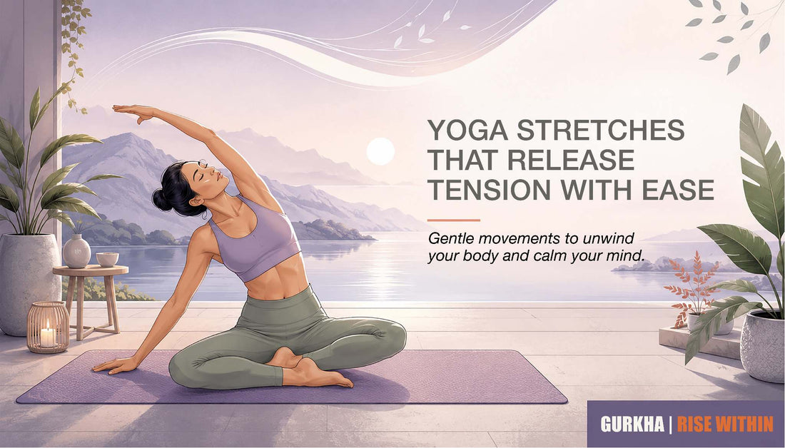 Yoga Stretches That Release Tension with Ease
