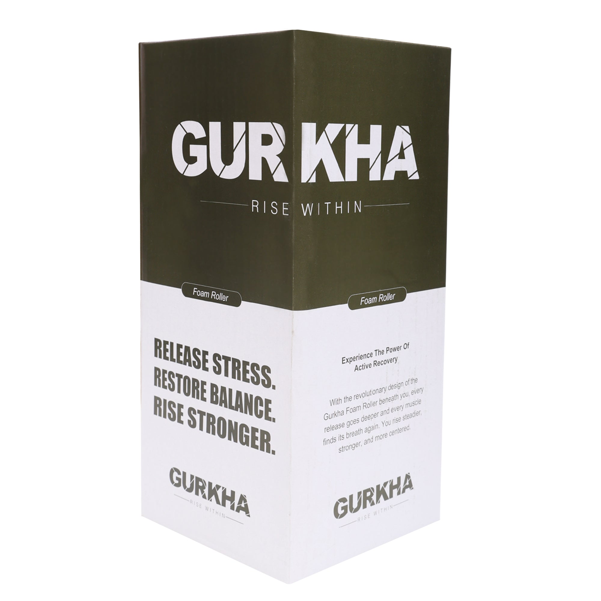 GURKHA Foam Roller for Muscle Recovery - Deep Forest