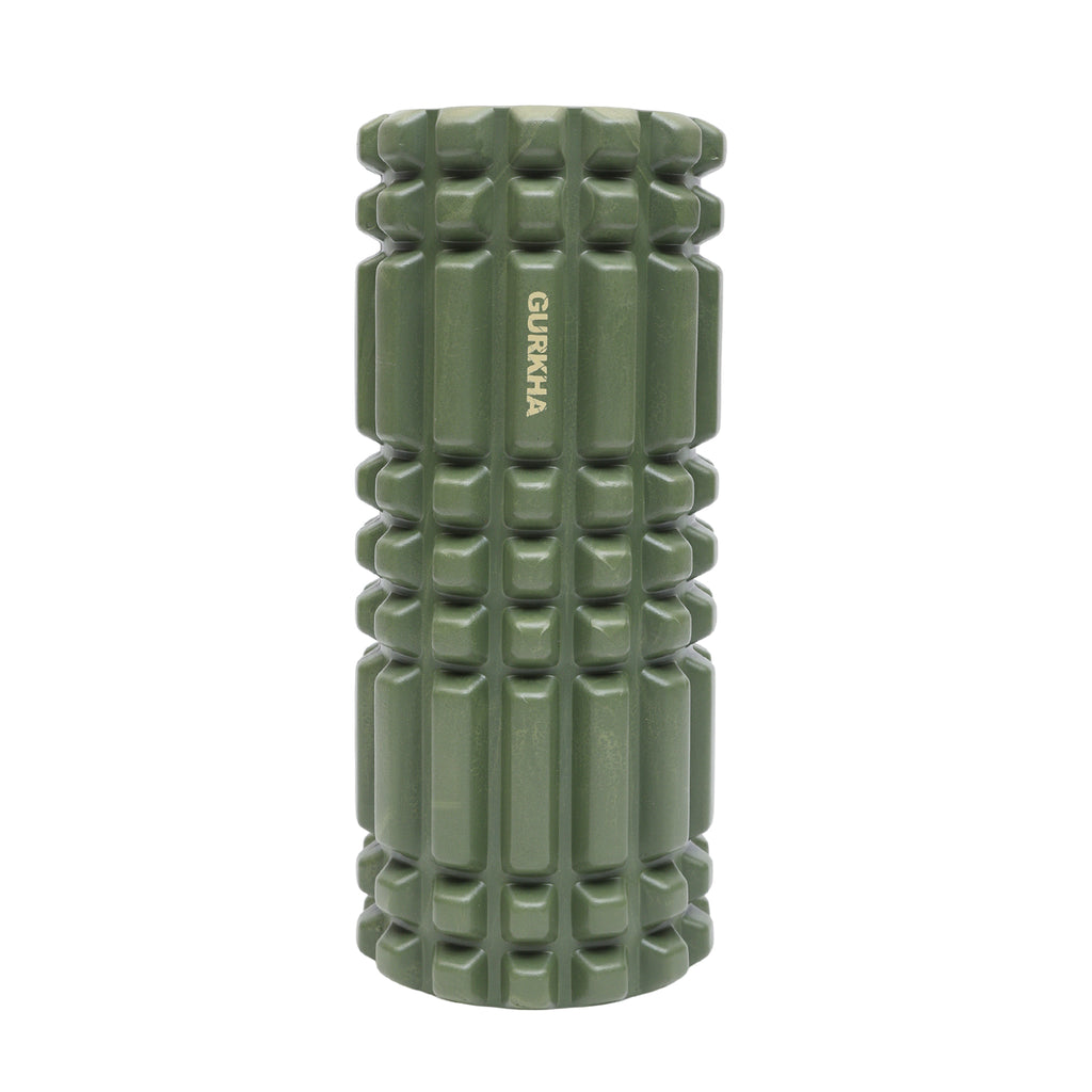 GURKHA Grid Foam Roller for Muscle Recovery - Deep Forest