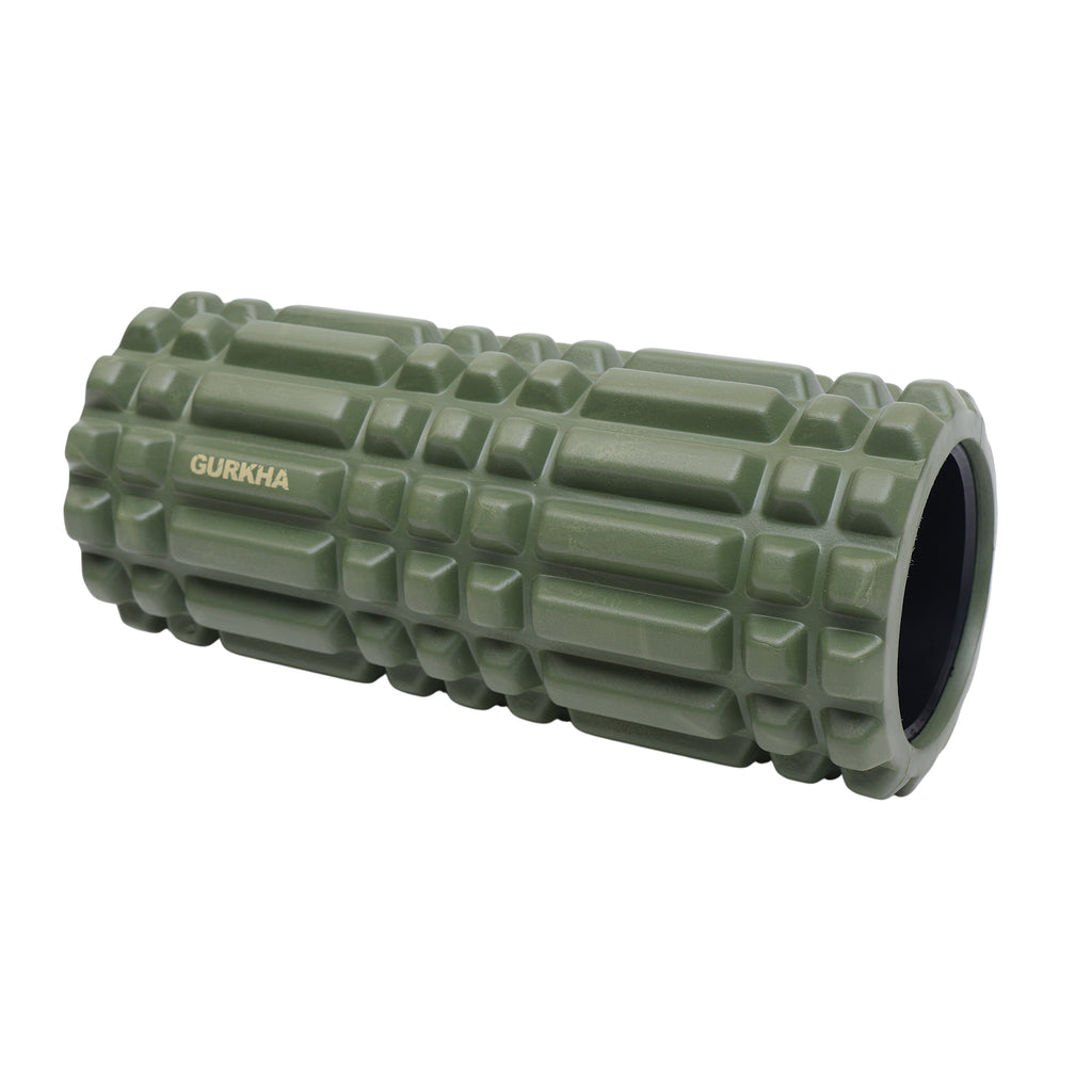 GURKHA Grid Foam Roller for Muscle Recovery - Deep Forest