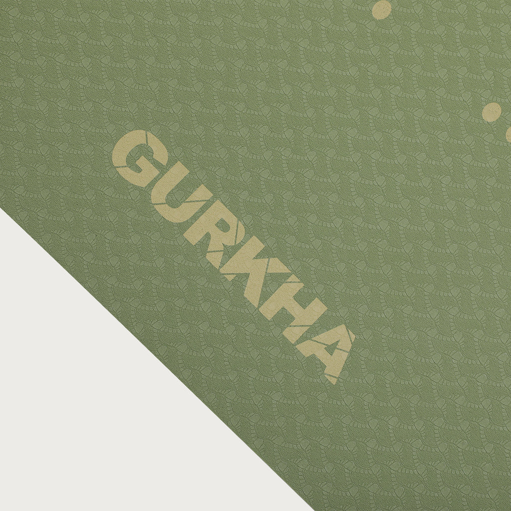 GURKHA TPE Alignment Yoga Mat - DotGuide™