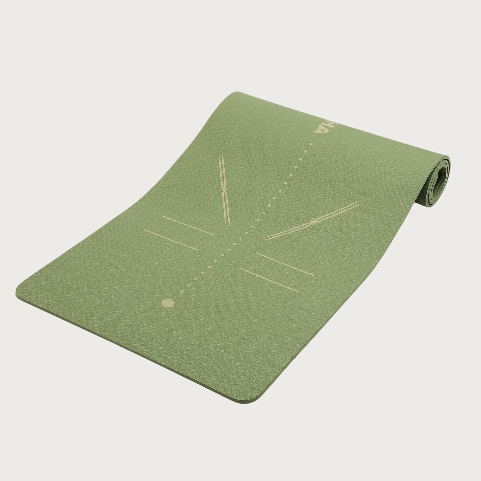 GURKHA TPE Alignment Yoga Mat - AlignFlow™