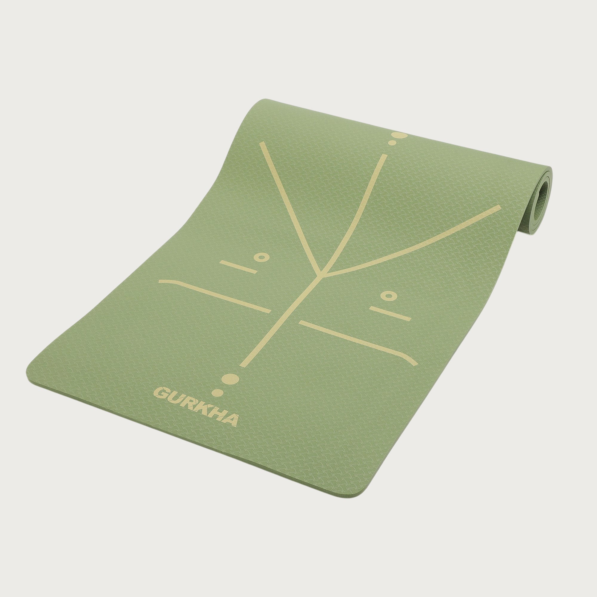 GURKHA TPE Alignment Yoga Mat - TrueForm™