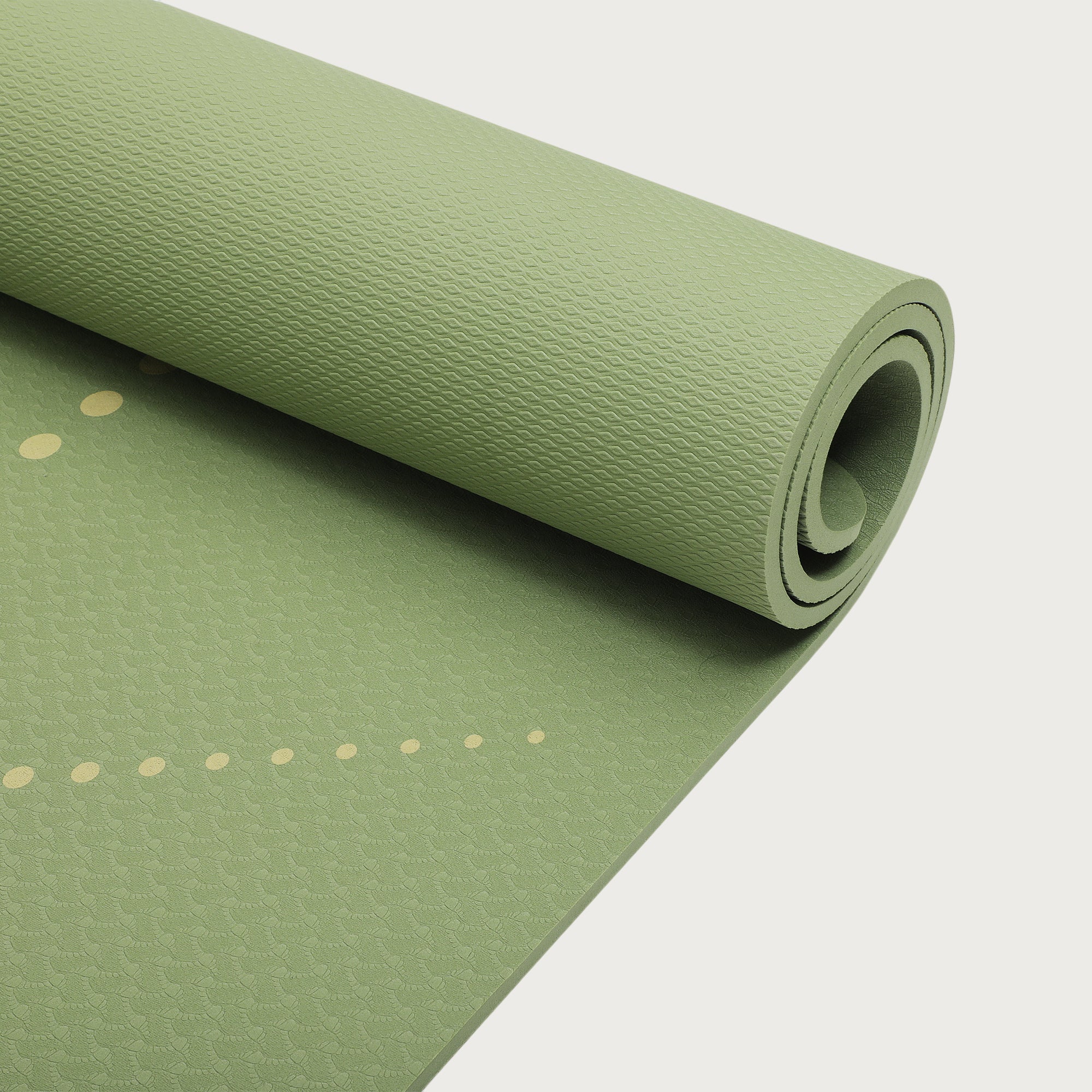 GURKHA TPE Alignment Yoga Mat - DotGuide™