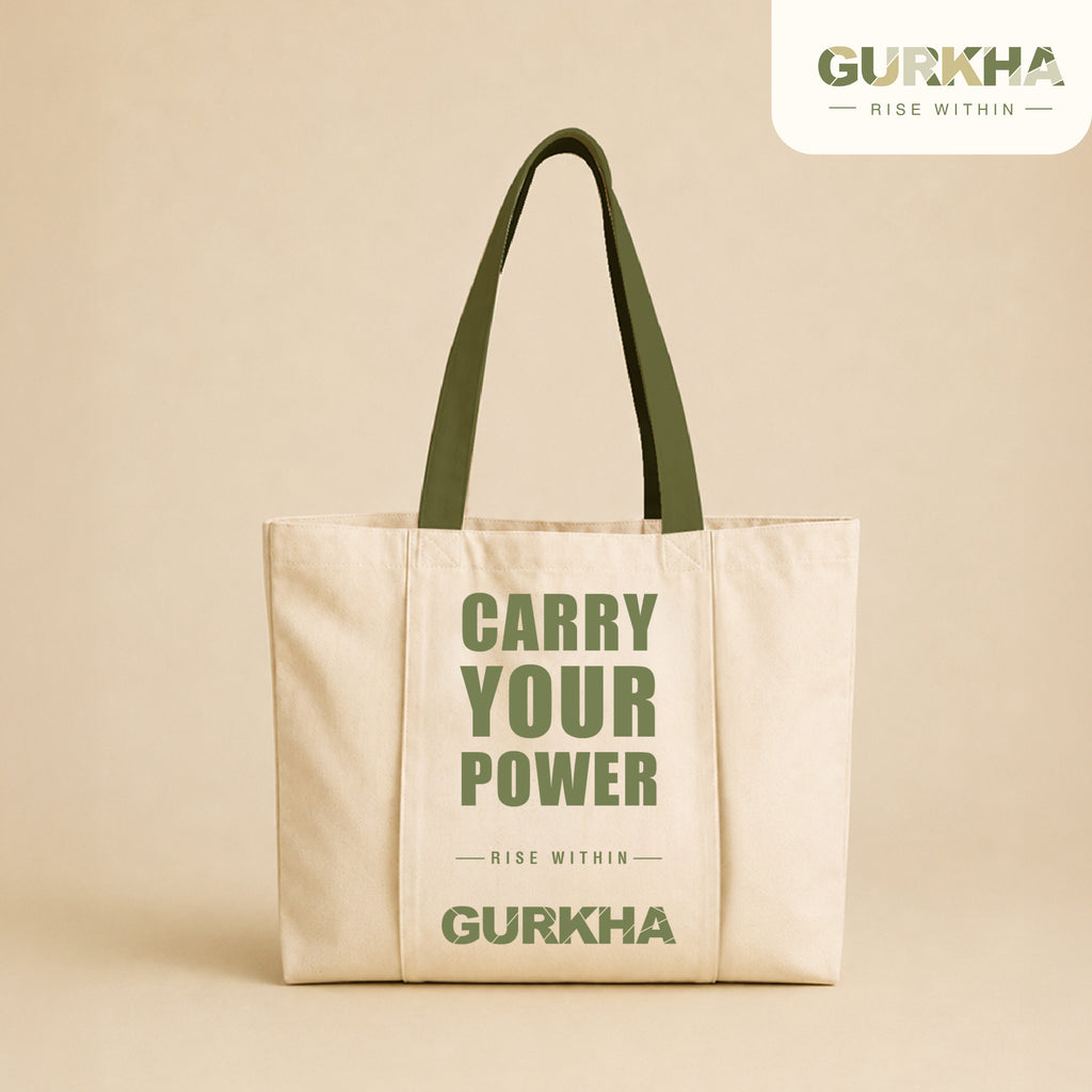 GURKHA 8mm NBR Yoga Mat + Tote Bag Combo