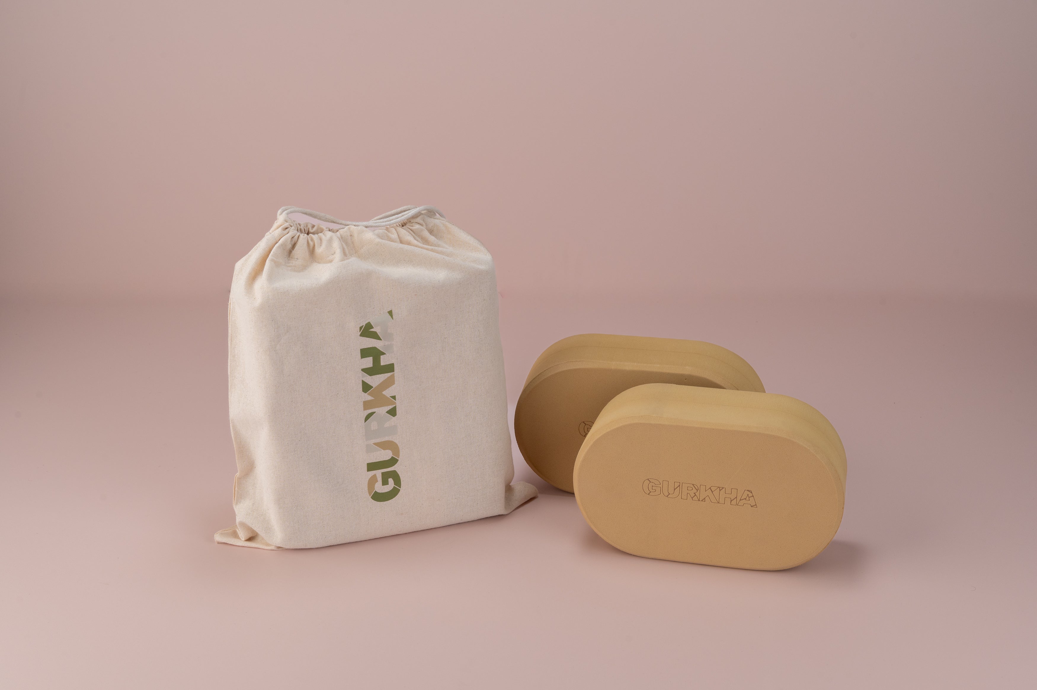GURKHA Yoga Blocks (Beige)