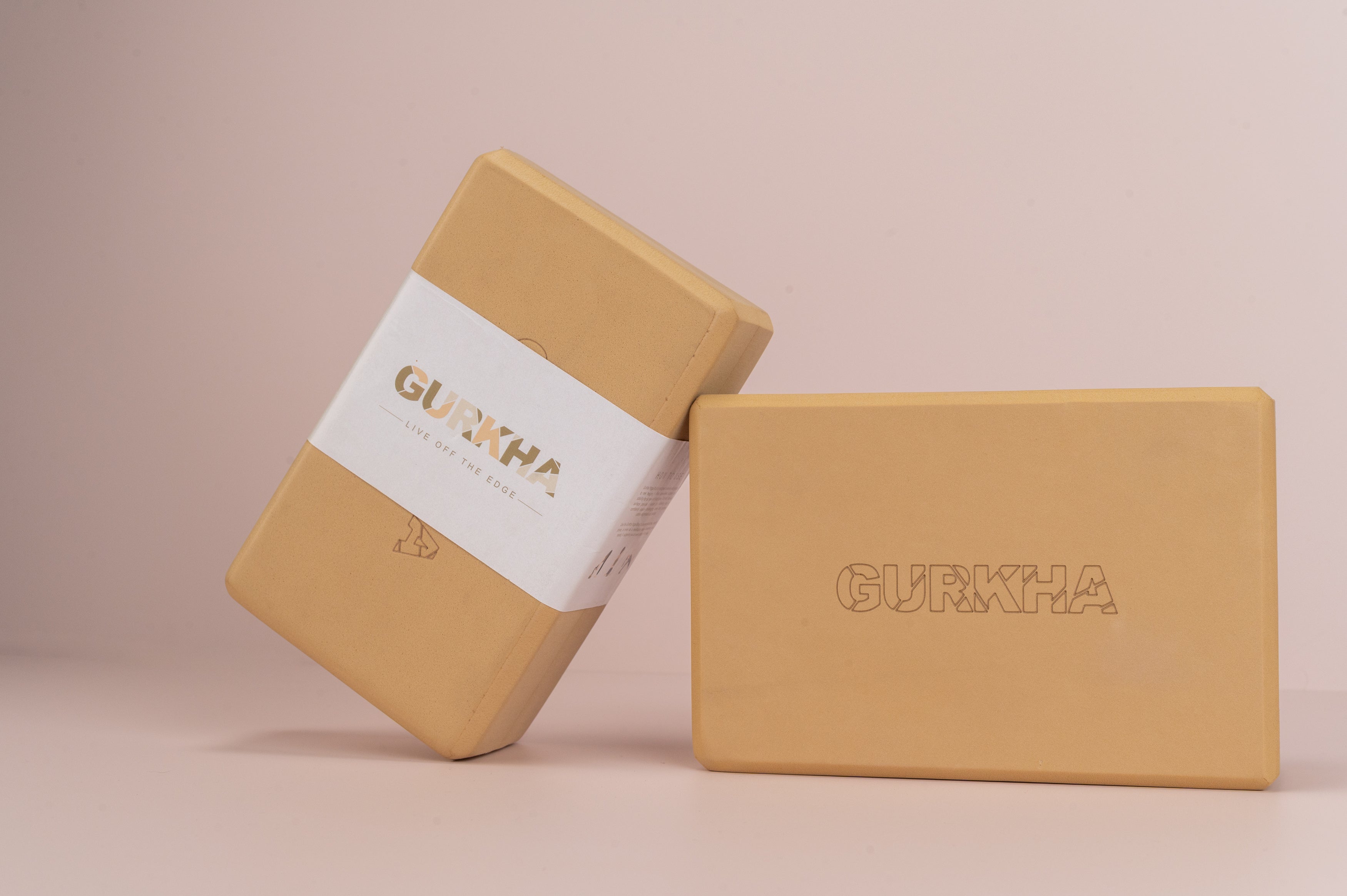 GURKHA Yoga Blocks (Beige)