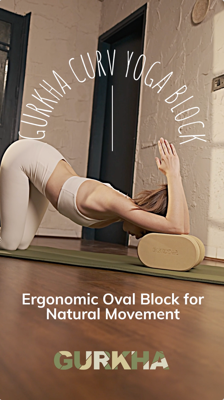 GURKHA Yoga Block - CURV