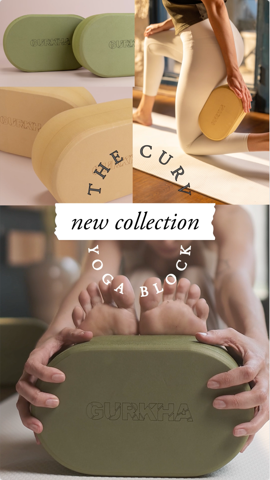 GURKHA Yoga Block - CURV