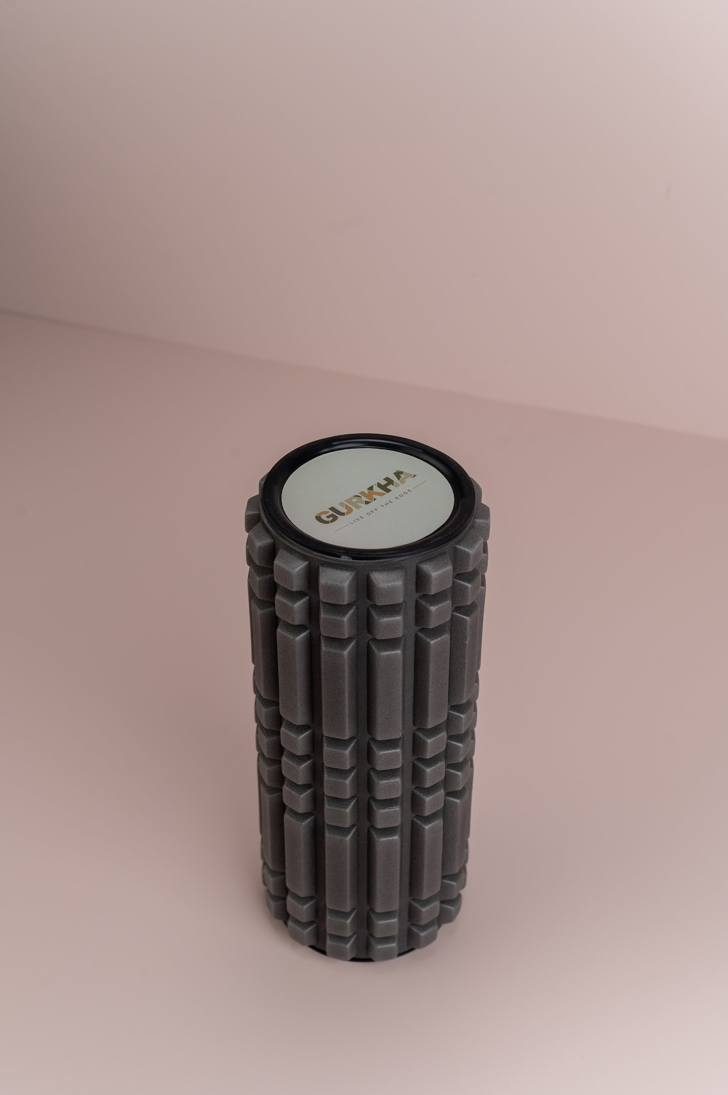 GURKHA Foam Roller for Muscle Recovery (Black)
