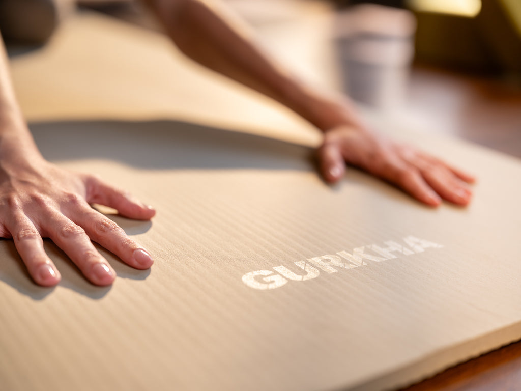 GURKHA NBR Yoga Mat - Raw Earth