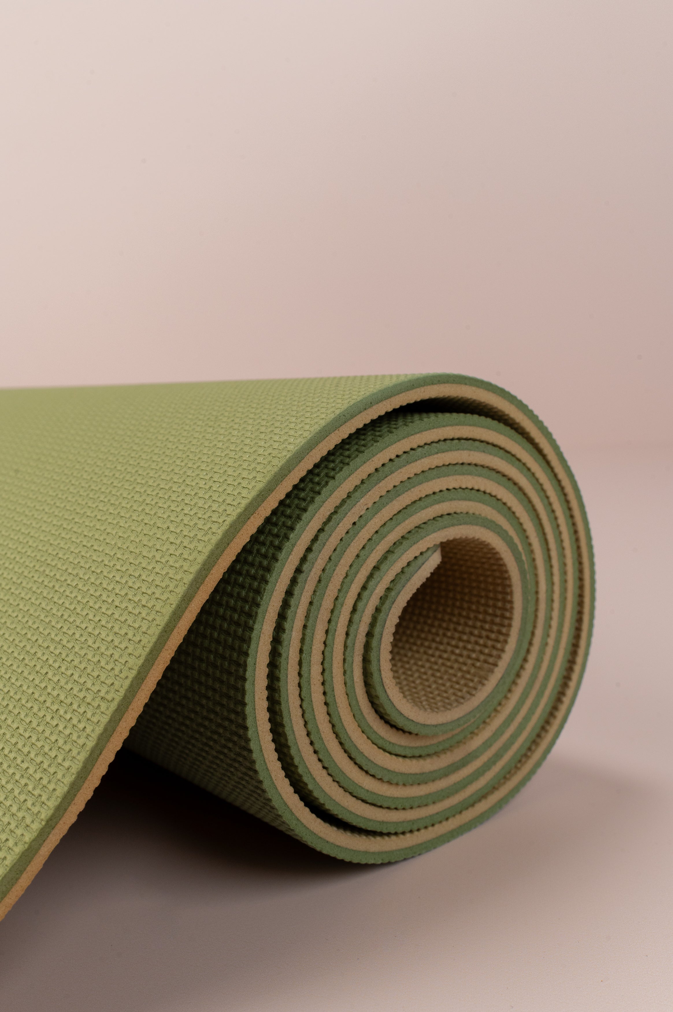 GURKHA TPE Dual-Layer Yoga Mat - Deep Forest + Raw Earth