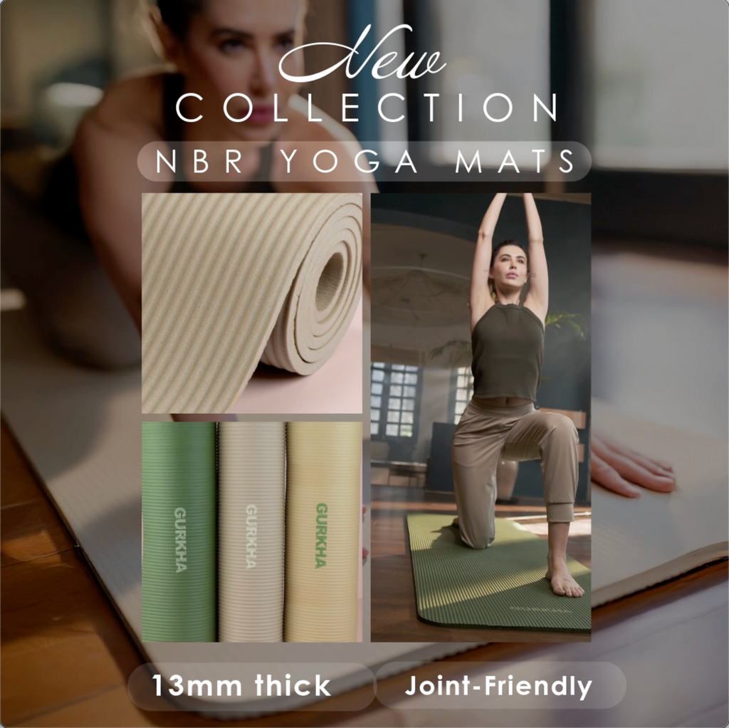 GURKHA 13mm NBR Yoga Mat - Deep Forest