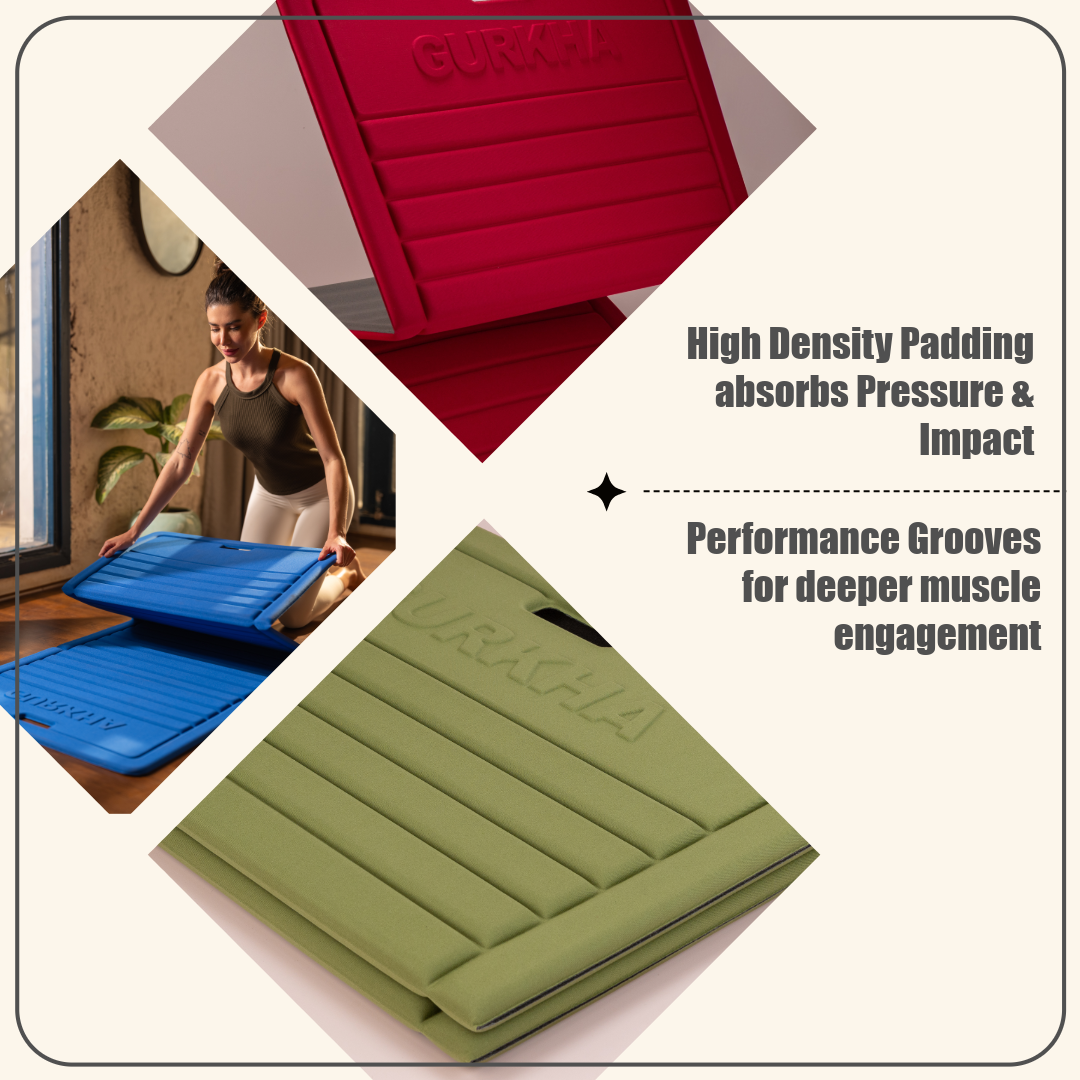 GURKHA 13mm Foldable Mats - Deep Forest